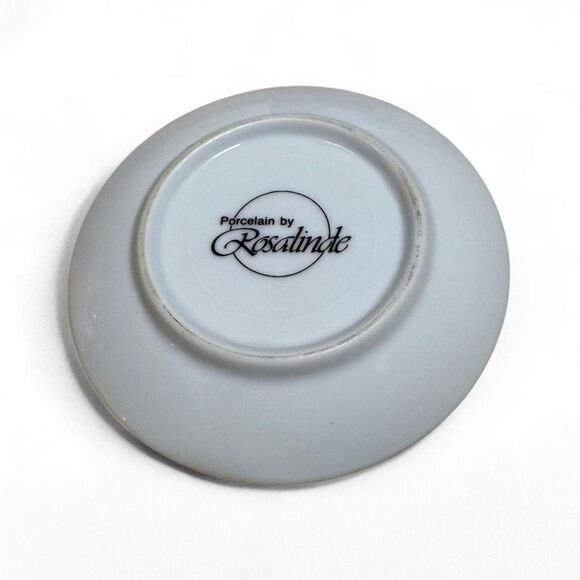 Lot Papillon Dog Porcelain Dish & Wooden Figure Decor - Picture 3 of 7